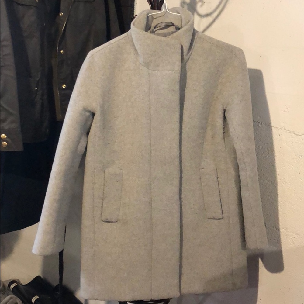 J. CREW gray coat